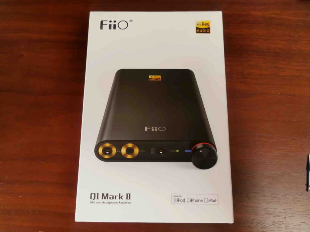 FiiO Q1 Mark Ⅱ(MK2)外箱